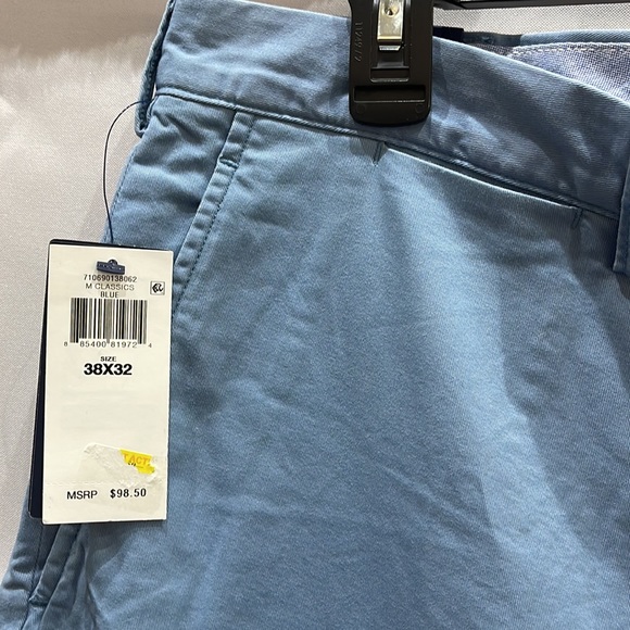 BNWT Polo Ralph Lauren Mens Polo pant 38x32" L Classic fit powder Blue - Picture 5 of 9